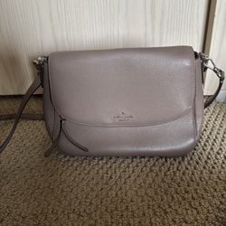 Taupe Kate Spade Purse 