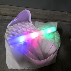 Foam glow sticks
