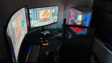 Gaming pc setup