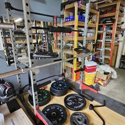 Complete home gym set - power rack