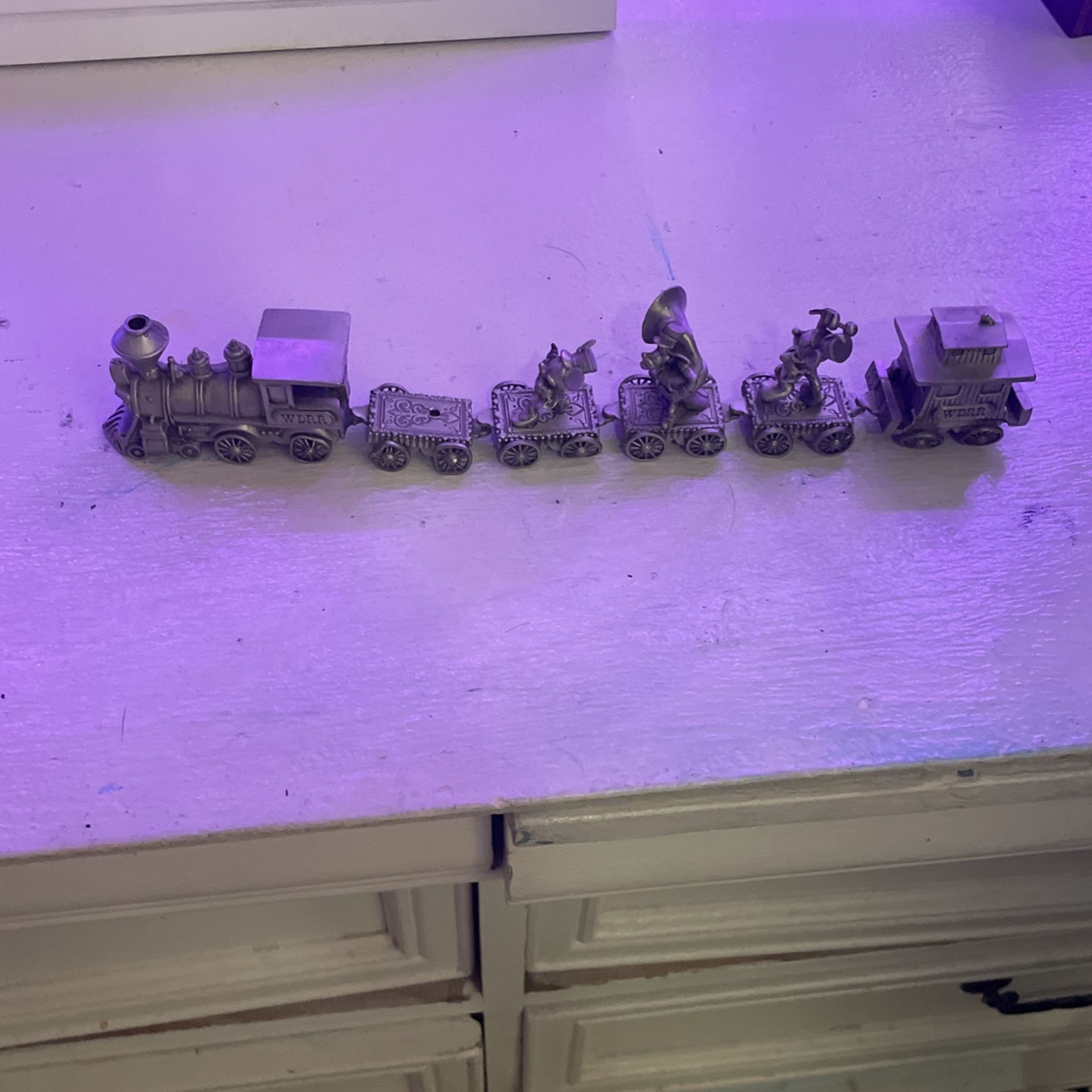 Disney Pewter Train Collectible