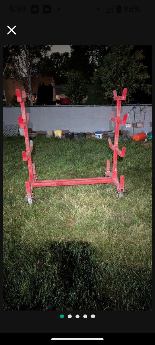Pipe conduit rack