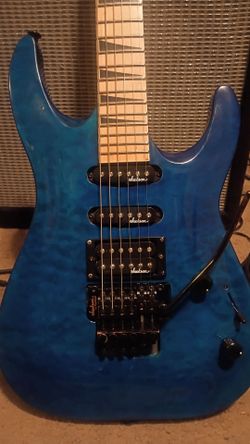 Jackson js34q 6 string with Floyd rose