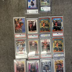 Baseball And Basketball Cards