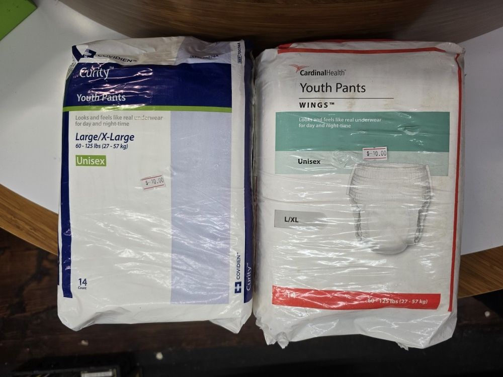 Absorbent Youth Pants - L/XL