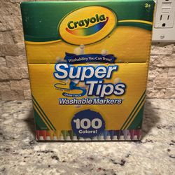 Crayola Super Tips Washable Markers - 100 Colors
