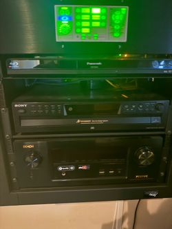 Commercial Church AV / Sound System Rack — Biamp MXA150, Denon, Sony, Panasonic