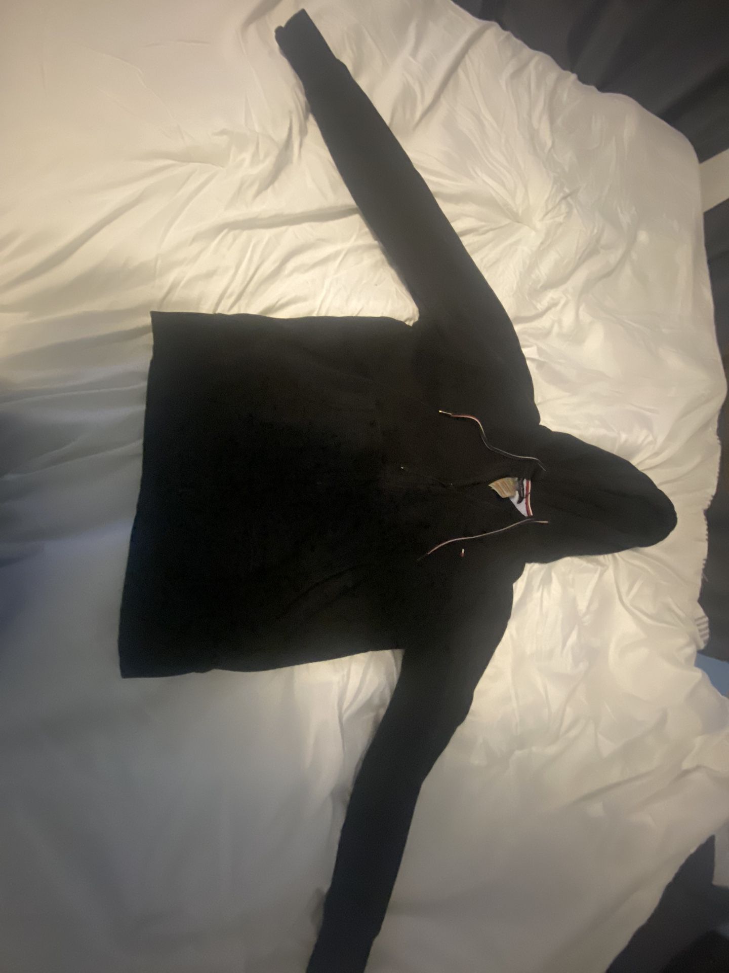Black Tommy Hilfiger Jacket (magnet Zipper)