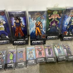 Super Dragon Ball And Dragonball Z Figpin Lot