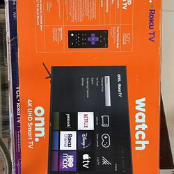 Onn. Roku TV 50” 4K
