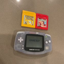 Nintendo GBA Gameboy Advance So Pokemon Red Yellow 
