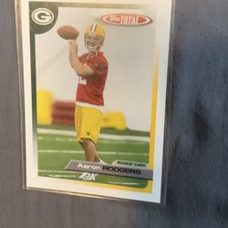 Aaron Rogers Rookie Card