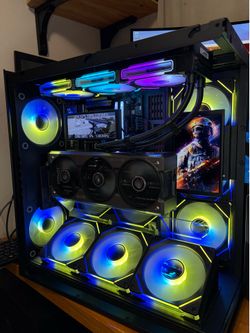 ⭐ Premium Gaming PC — 9850X3D / RTX 5080 TUF / 2TB Gen 5 / HAVN HS 420 VGPU (Dual LCD Screens)