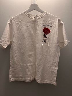 Amor Mood White Rose Graphic T-Shirt kids