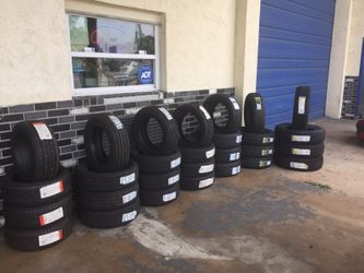 All new tires with special price