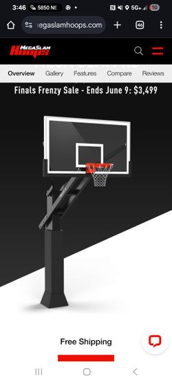 HUGE Commerciwl Basketball Hoop! Only Backboard And Rim!!!!
