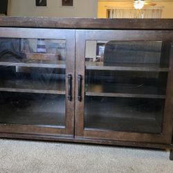 Dark Brown Media Center 