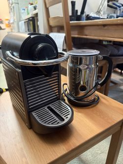 Nesspresso Machine With Milk Frother