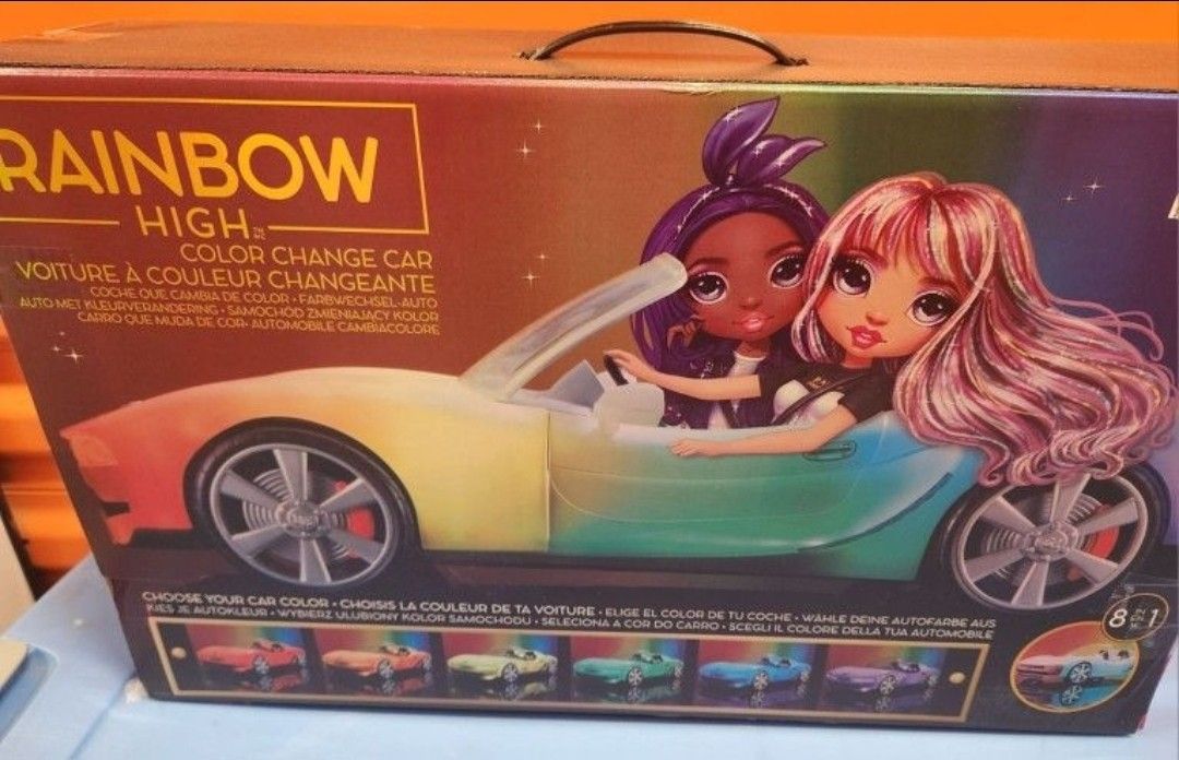 Rainbow High Color Changing Car