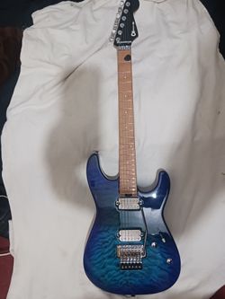 Charvel Pro-Mod Plus SD1Q HH FR Chlorine Burst $1200obo
