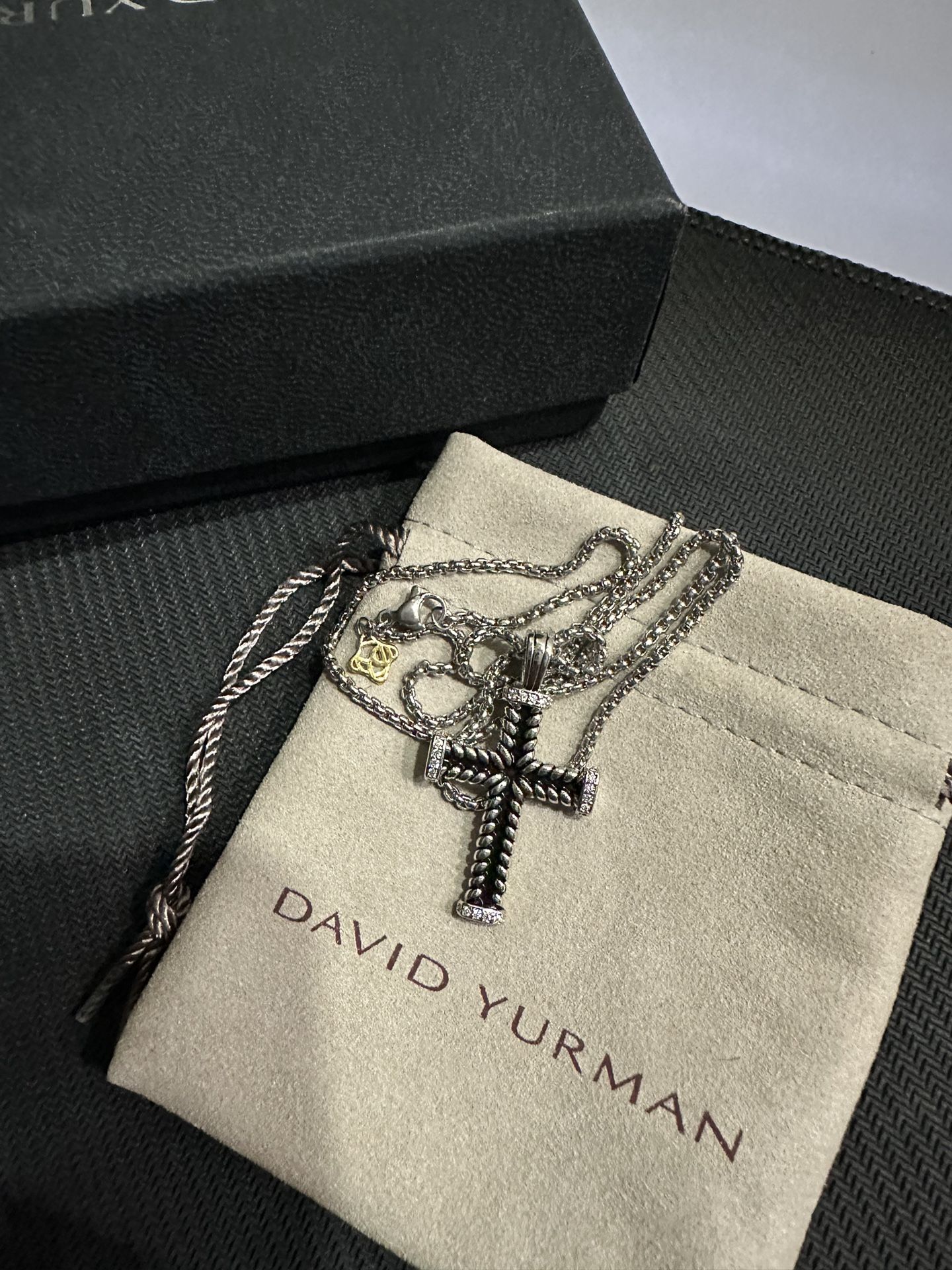 David Yurman Cross Necklace