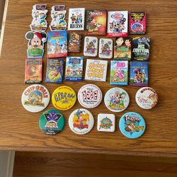 28 Disney TV Animation Button Pins