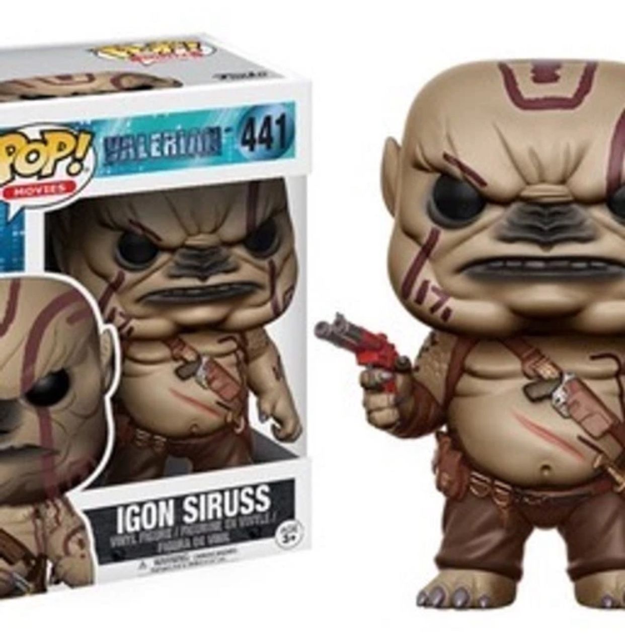 Funko Pop! VALERIAN Movie: Igon Siruss Vinyl Figure #441