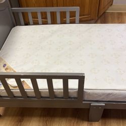 Toddler Bed W/ Mattress 
