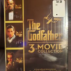 THE GODFATHER: 3-MOVIE COLLECTION (3-DISC DVD) NEW IN BOX
