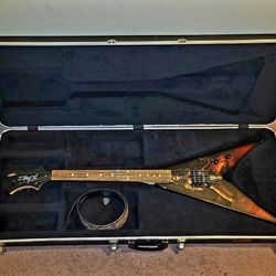 B.C. Rich JR-V "Umethar" Electric Guitar Body Art 2004 Collection