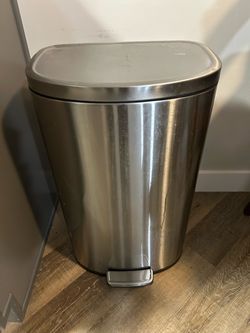 Stainless Steel Step Trash Can