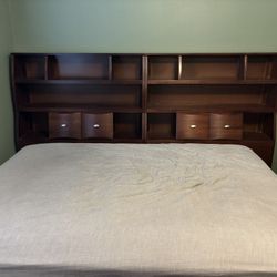 Rooms To Go Bed With Shelves And Full Mattress Included 