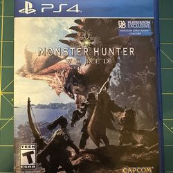 Monster Hunter World PS4