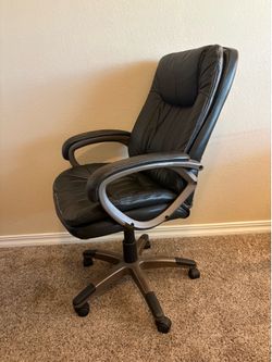 Adjustable Leather Office Chair
