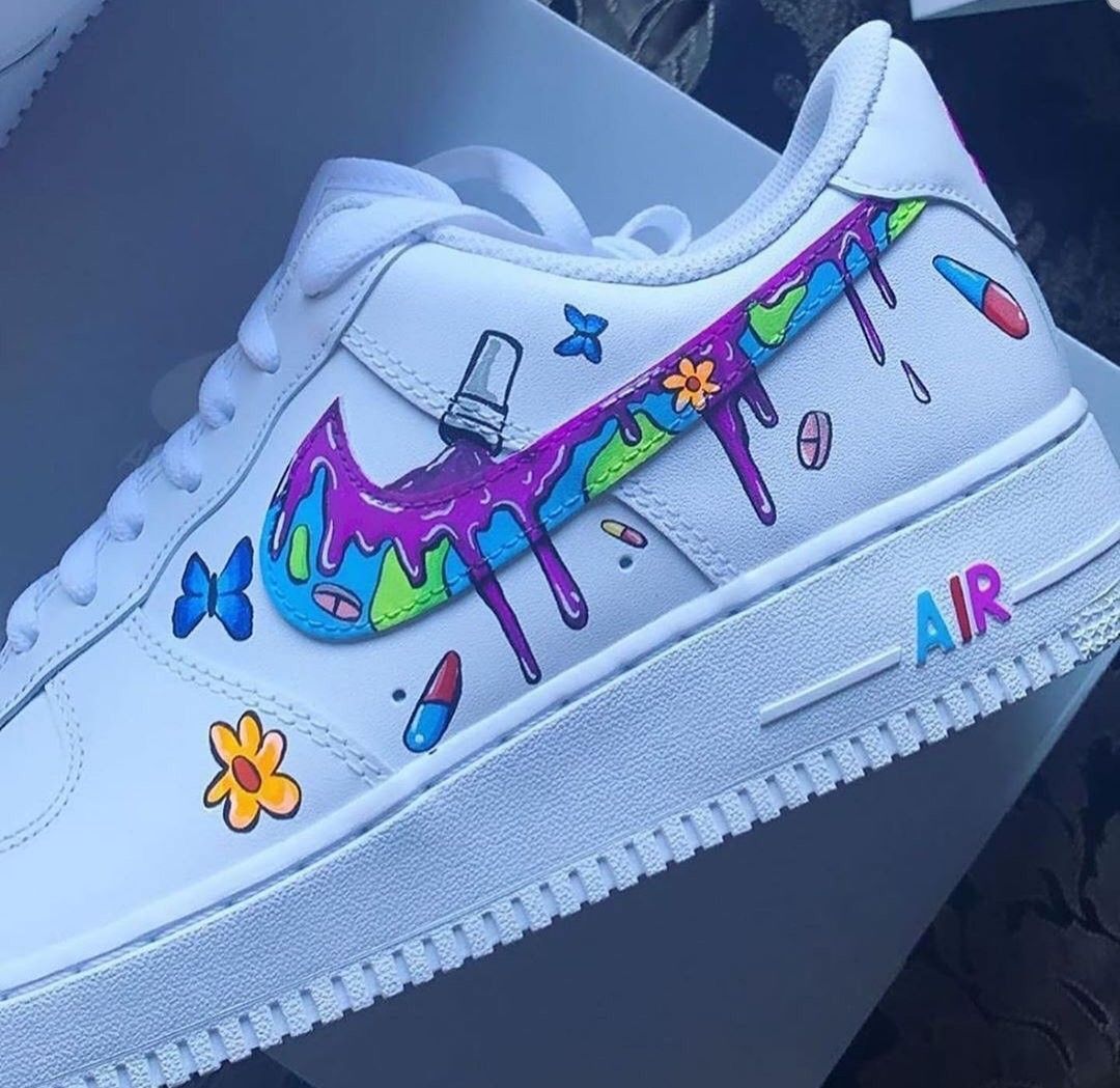 Nike Air Force 1 Lean Customs