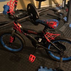 Toddler Bike W/ Training Wheels 