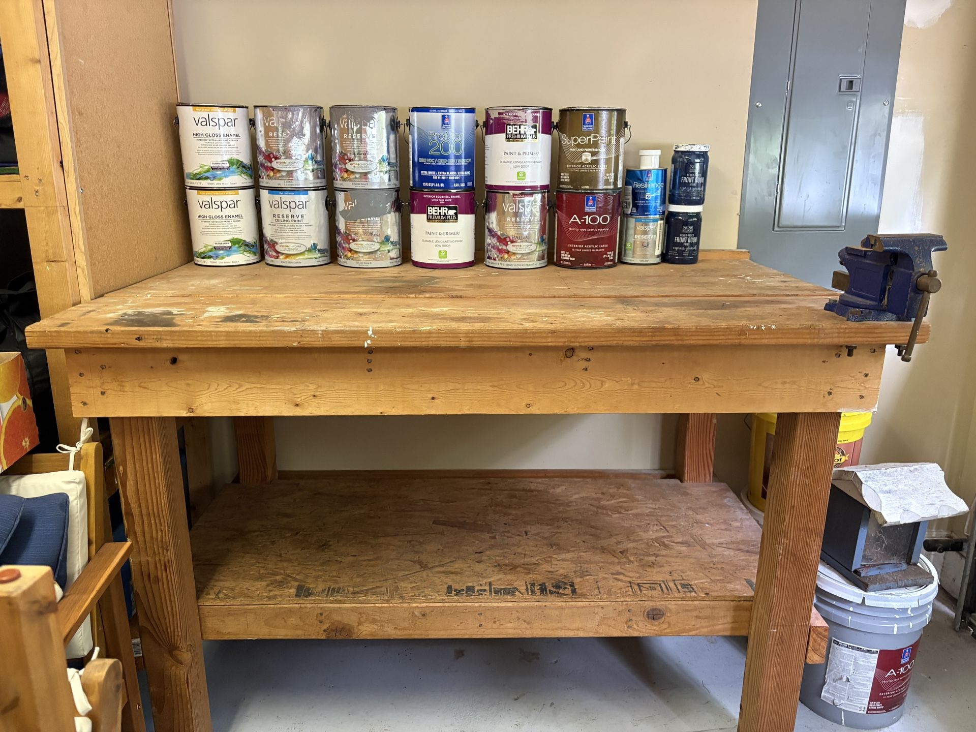 Wooden Workbench