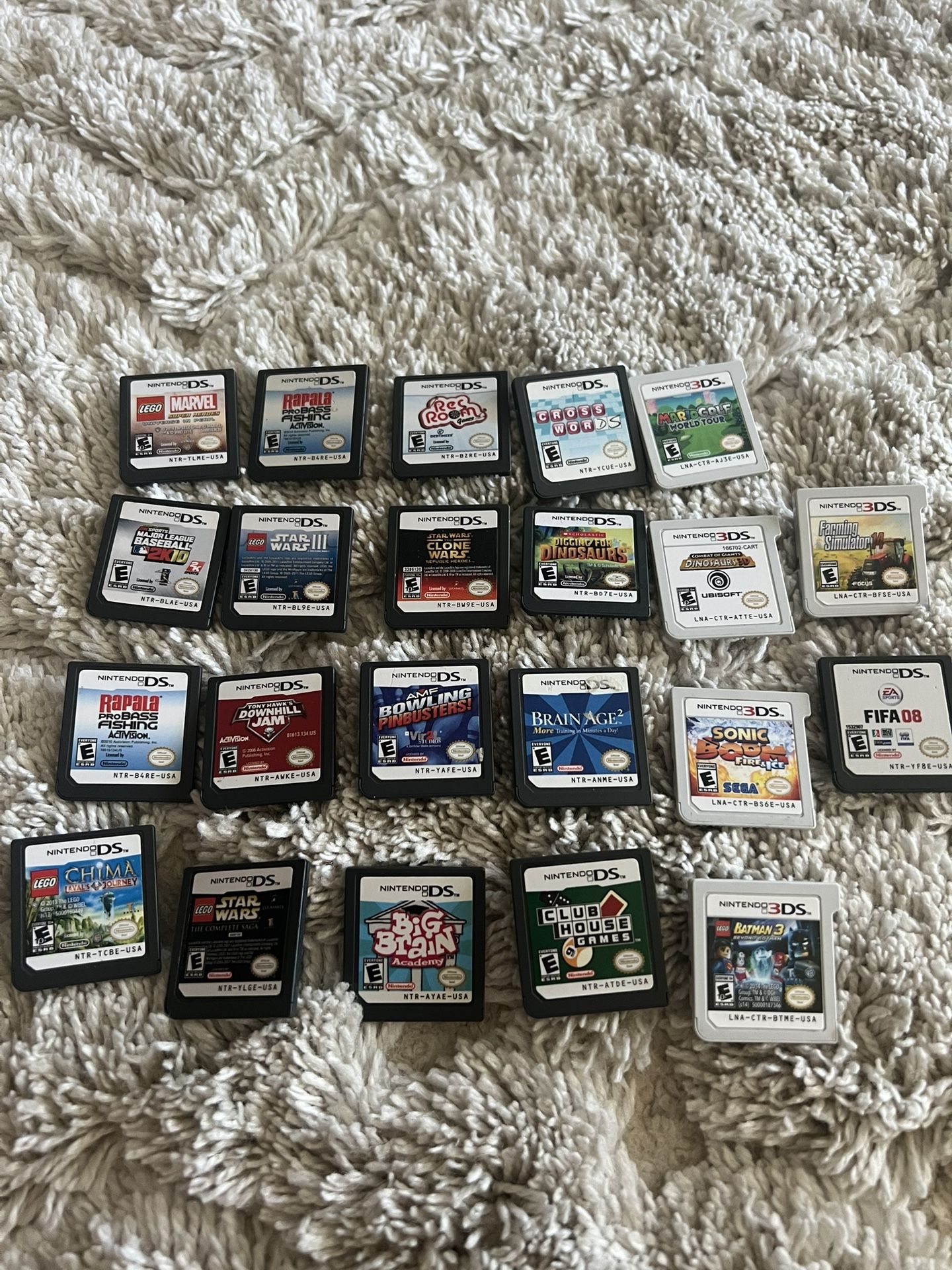 23 nintendo ds games
