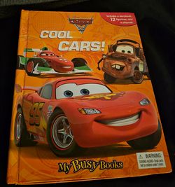 Disney's Pixar Cars Cool Cars My Busy books with playmat