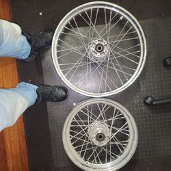 Spoke wheel rims for harley davidson