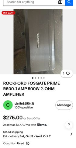 Rockford Fosgate R500-1