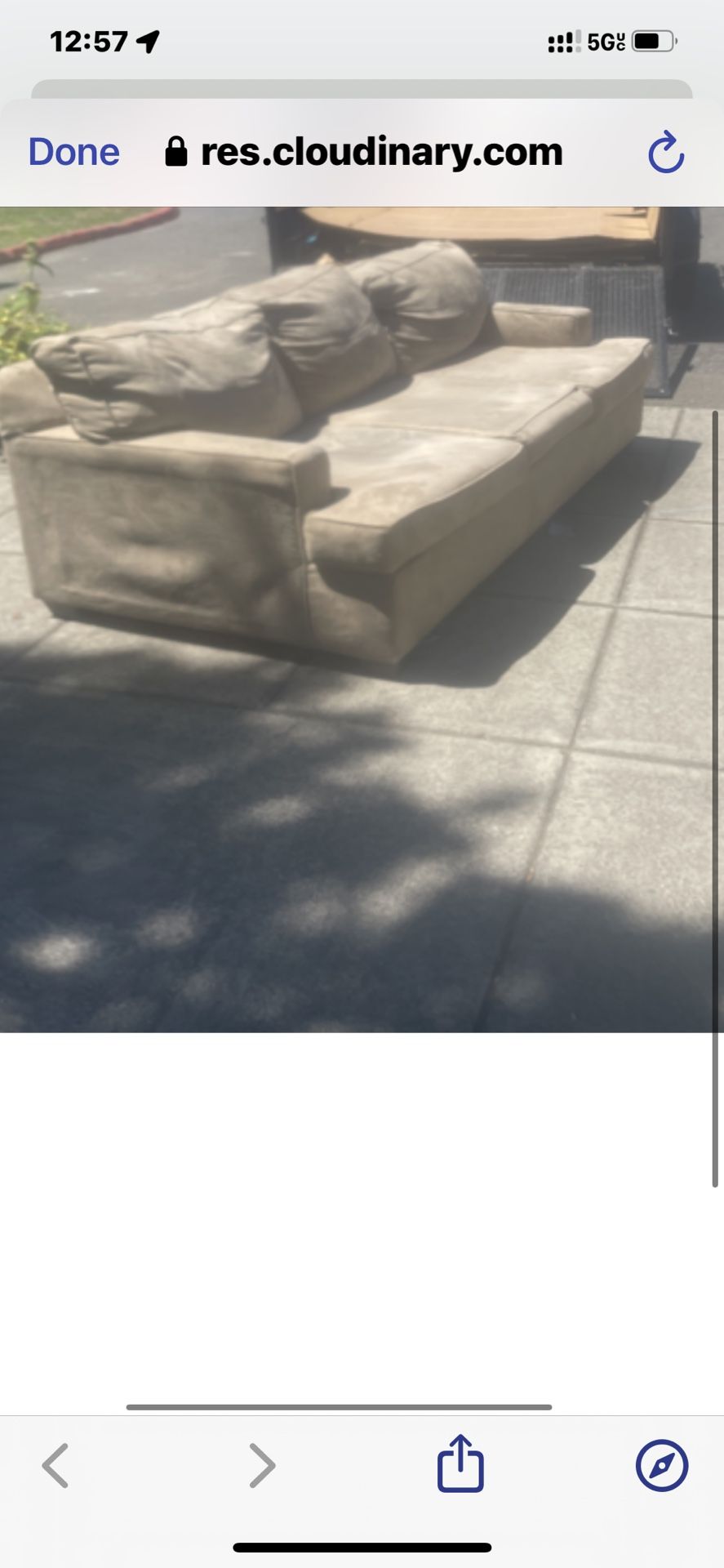 Nice Sleeper Sofa Like New Perfect Condition Used Only A Couple Times