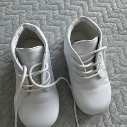 Boy White Dress Shoes 