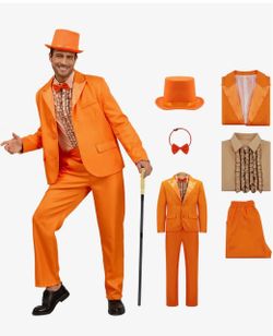 Orange suit costume