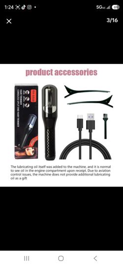Cordless Split End Hair Trimmer
