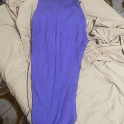 New MIDI Purple Side Slit Dress. Size 2