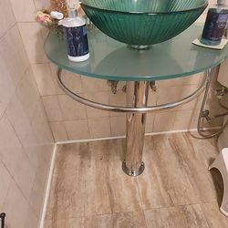 BathVanity with faucet 