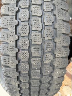 Set of 4 tires 265/70R17 BRIDGESTONE BLIZZARD W965