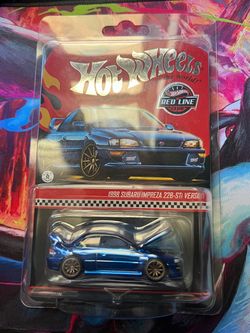 Hotwheels RLC: Red Line Club 1998 Subaru Impreza 22B-Sti