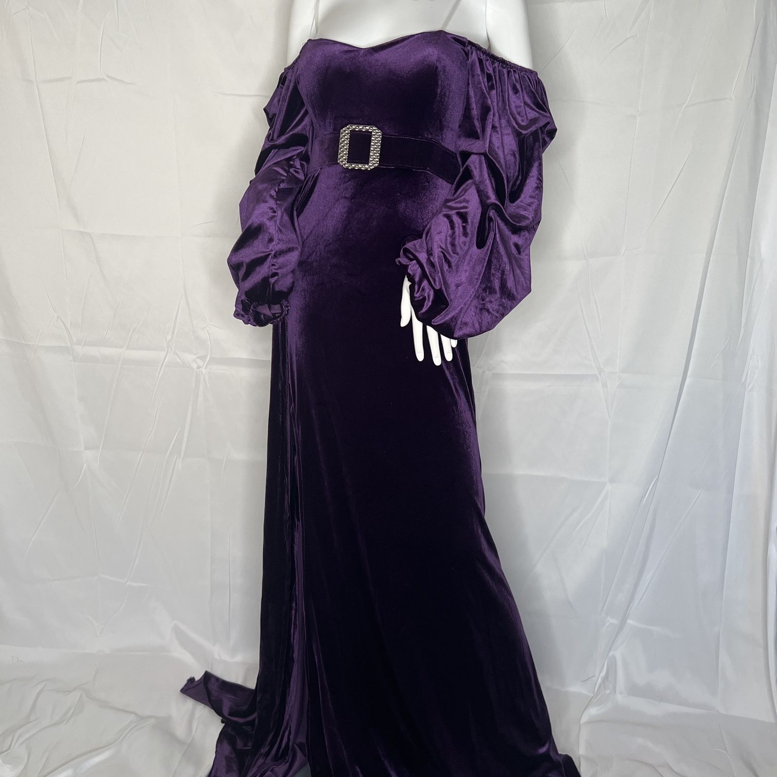 New Dresses, Purple Color in Euro size M, L, XL, XXL, 3XL, 4XL